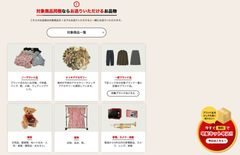 エコリングの取扱商品