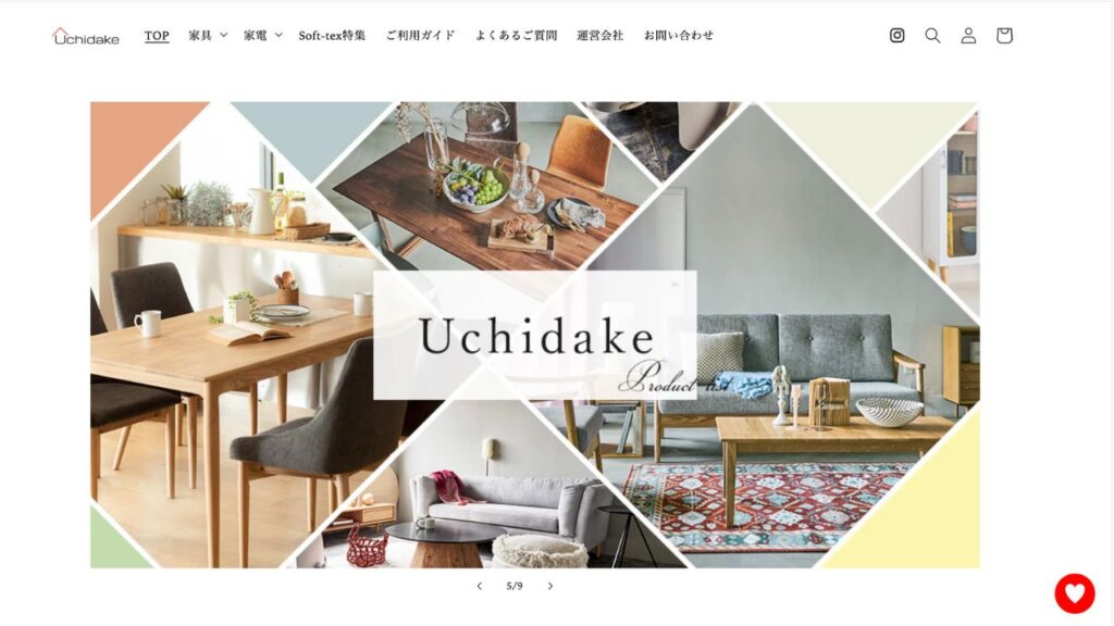 Uchidakeのサイト